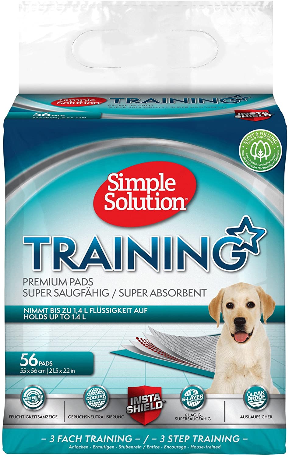 Simple Solutions Puppy Training Pads X 30 - Sleepy Paws